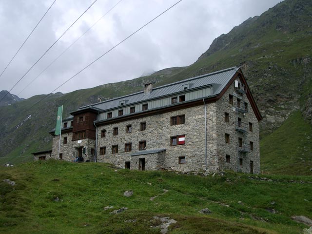 Franz Senn H&uuml;tte, 2.147 m (7. Aug.)