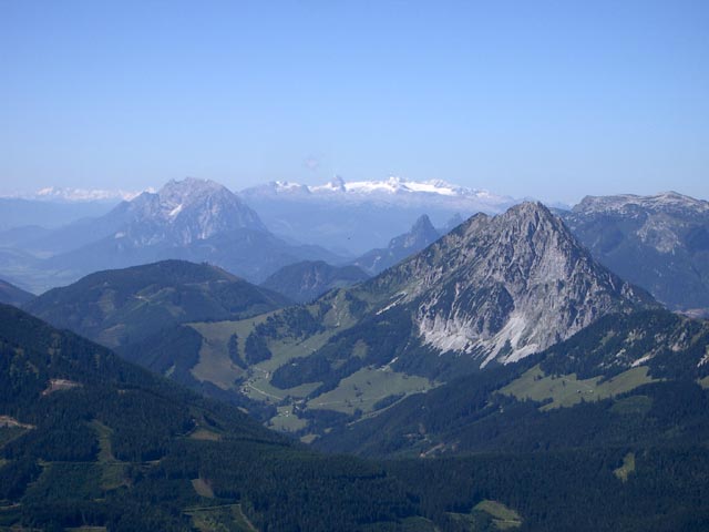 Schladminger Tauern, Grimming, Dachstein, Bosruck und Warscheneck (28. Aug.)