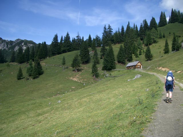 Daniela auf der Forchner Alm (29. Aug.)