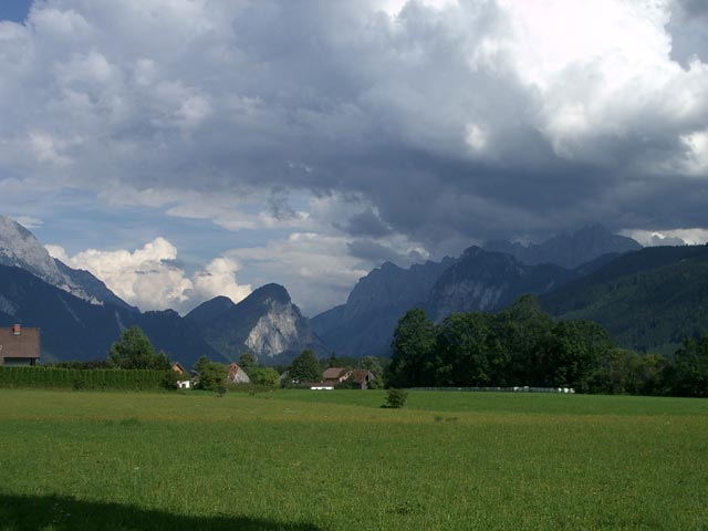 Gewitter &uuml;ber der Hochtorgruppe (29. Aug.)