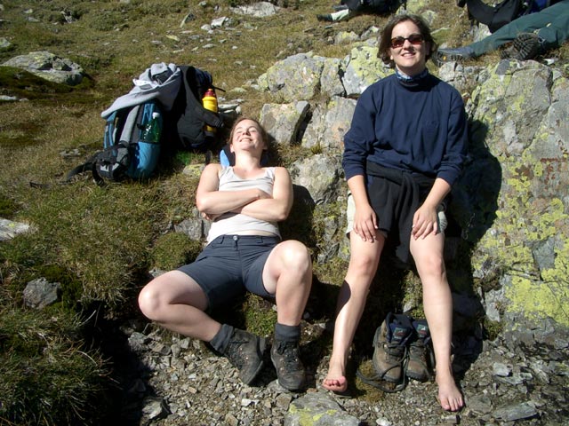 Irene und Daniela im Klafferkessel (18. Sep.)