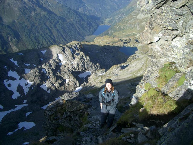 Irene am S&uuml;dgrat der Hochwildstelle (19. Sep.)
