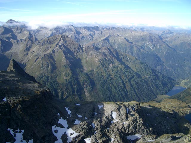 von der Hochwildstelle Richtung Westen (19. Sep.)