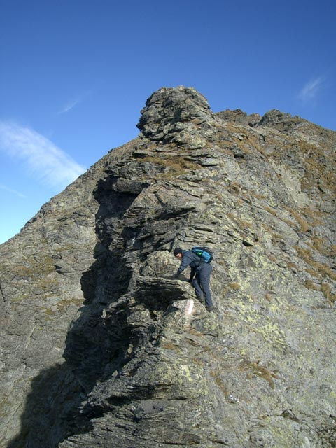 Irene am S&uuml;dgrat der Hochwildstelle (19. Sep.)