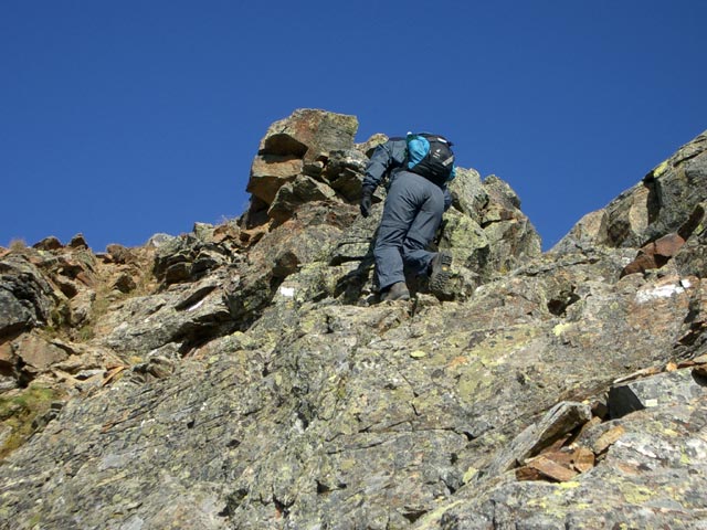 Irene am S&uuml;dgrat der Hochwildstelle (19. Sep.)