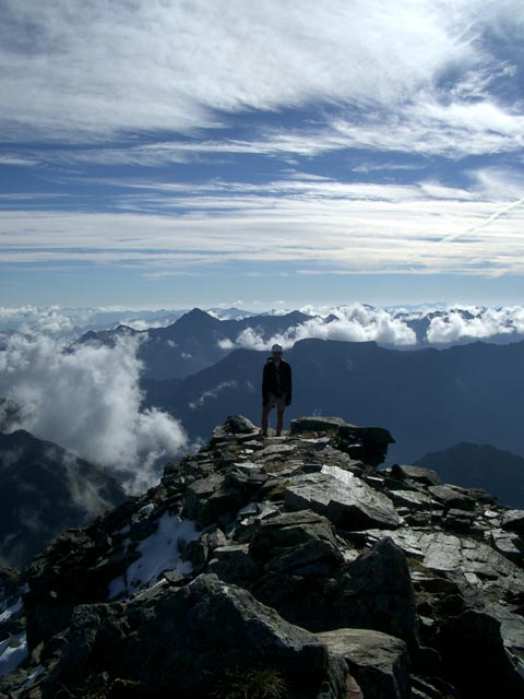 Ich am S&uuml;dgrat der Hochwildstelle (19. Sep.)
