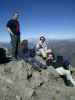 Hans-Peter, Irene, Daniela und Alexander am Greifenberg, 2.618 m (18. Sep.)