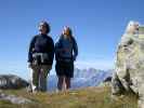 Daniela und Irene mit Dachstein (18. Sep.)