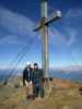 Ich und Irene auf der Hochwildstelle, 2.747 m (19. Sep.)