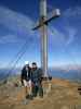 Ich und Irene auf der Hochwildstelle, 2.747 m (19. Sep.)