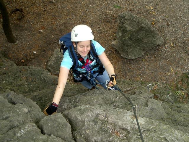 Daniela in der Schl&uuml;sselstelle