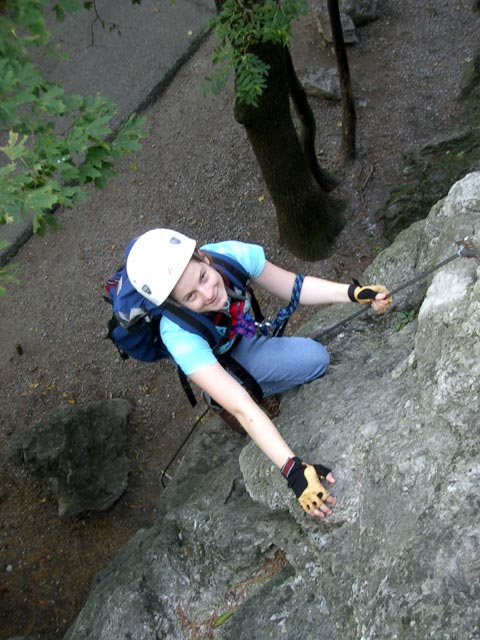 Daniela in der Schl&uuml;sselstelle