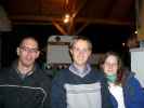 Thomas, ich und Daniela im Heurigen 'Zur Christl'