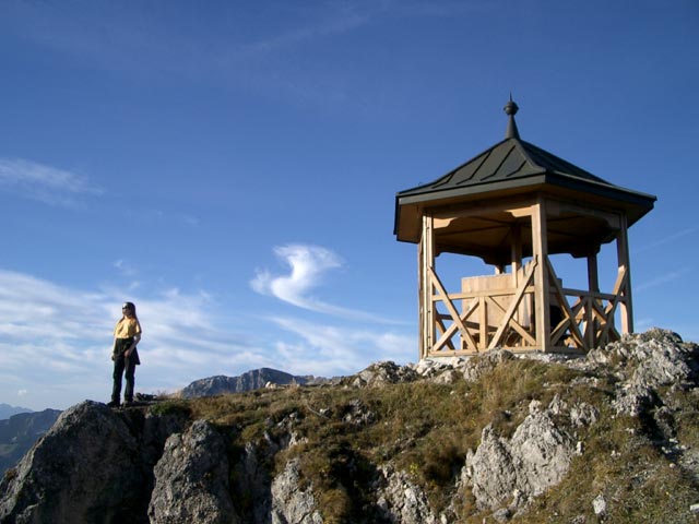 Daniela am Stripsenkopf, 1.807 m (23. Okt)