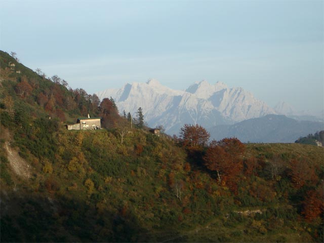 Ackerlh&uuml;tte und Loferer Steinberge (25. Okt)