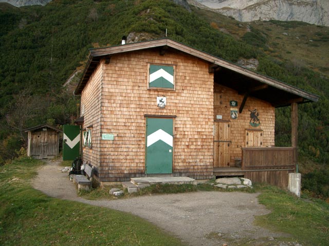 Ackerlhütte, 1.456 m (25. Okt)