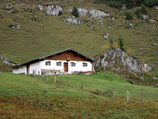 Kaiserniederalm, 1.322 m (26. Okt)