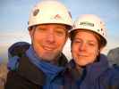 Ich und Daniela auf der Ellmauer Halt, 2.344 m (25. Okt)