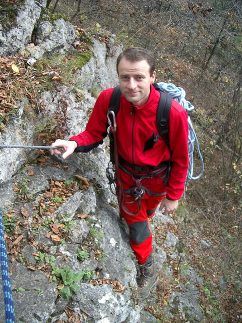 Klettersteig 'E 60': Andreas