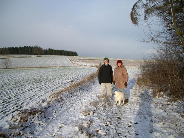 Mama und Oma in Geras (20. Nov.)