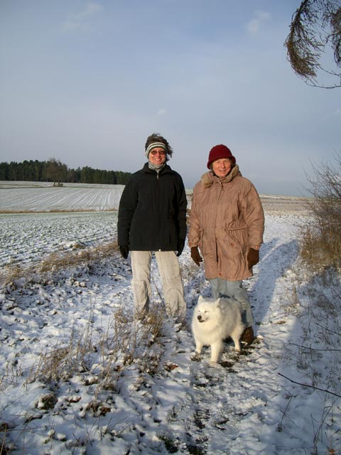 Mama und Oma in Geras (20. Nov.)