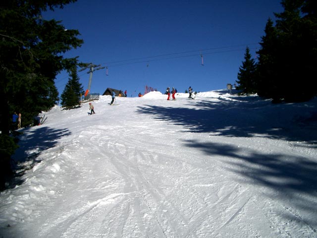 Bergstation des Wei&szlig;enelfschlaglifts