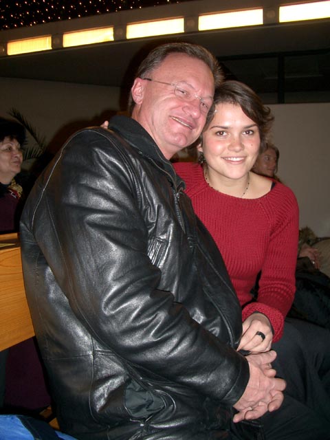 Robert und Monika in der Pfarrkirche S&uuml;&szlig;enbrunn