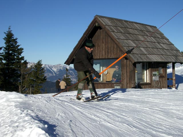 Bergstation des Wei&szlig;enelfschlaglifts (11. Dez.)
