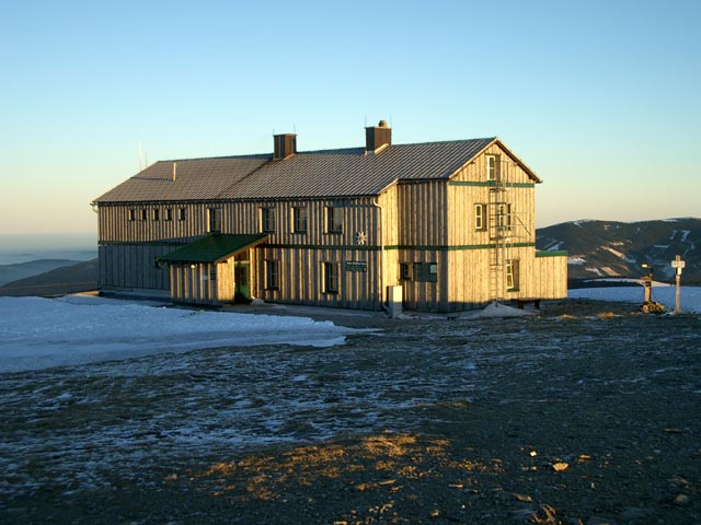 Alois-G&uuml;nther-Haus, 1.782 m (11. Dez.)