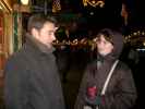 Mario und Sabine am Wiener Christkindlmarkt (16. Dez.)