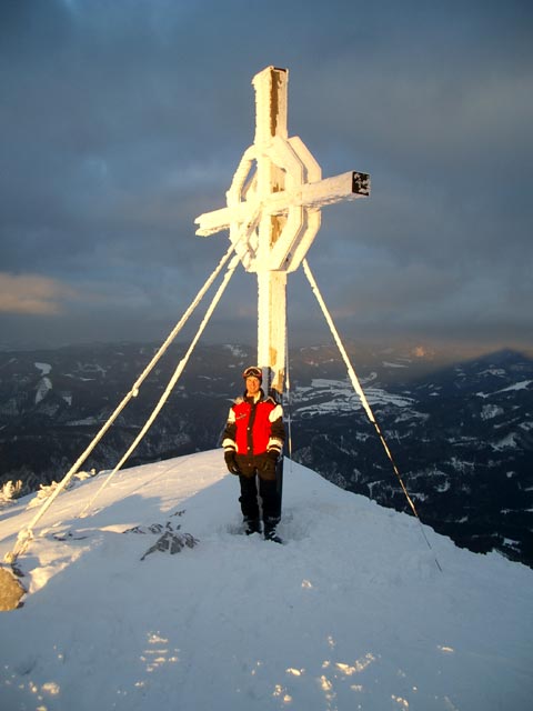 Ich auf der Gemeindealpe, 1.626 m