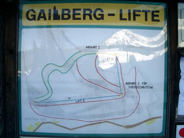 &Uuml;bersichtskarte Gaiberglifte