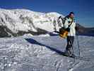 Daniela bei der Bergstation des Gaiberglifts II