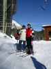 Daniela und ich bei der Bergstation des Ochsenhaltlifts