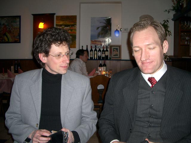 Erwin und Erich im Mela