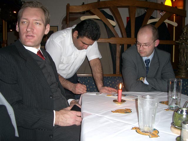 Erich und Christian im Mela