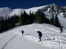 Irene und Andreas bei der Bergstation des Sonnkogellifts