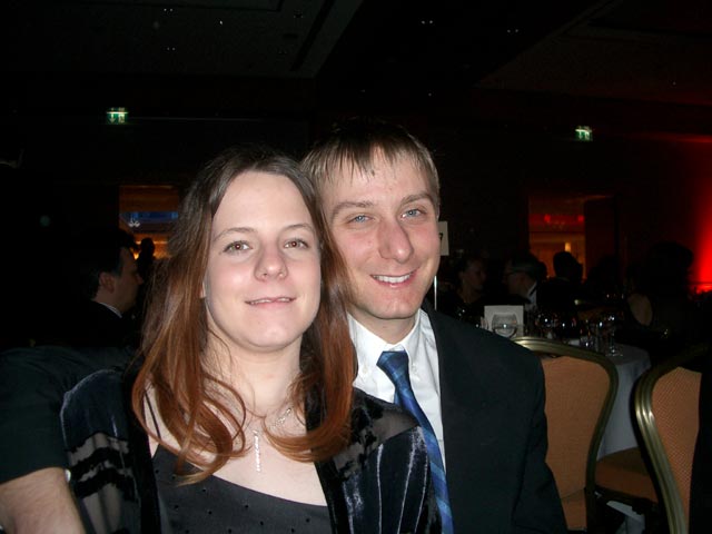 Daniela und ich im Hotel Marriott (19. Feb.)