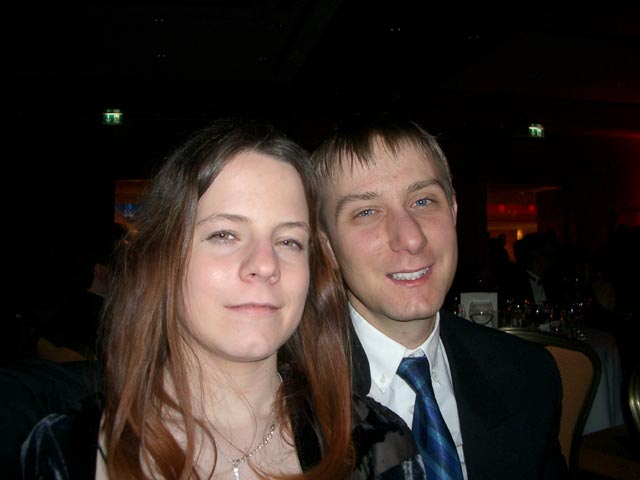 Daniela und ich im Hotel Marriott (19. Feb.)