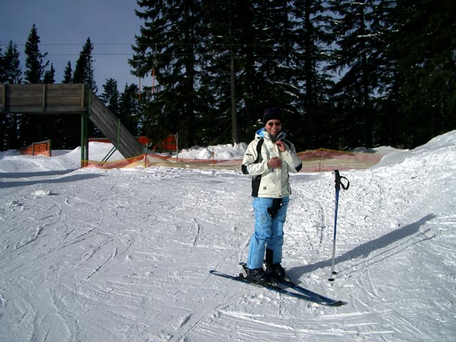 Mama bei der Bergstation, 1.308 m