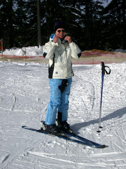 Mama bei der Bergstation, 1.308 m