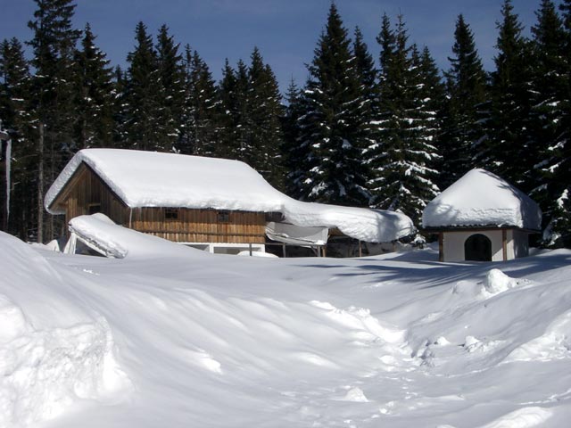 Nebengeb&auml;ude der Hauereckh&uuml;tte