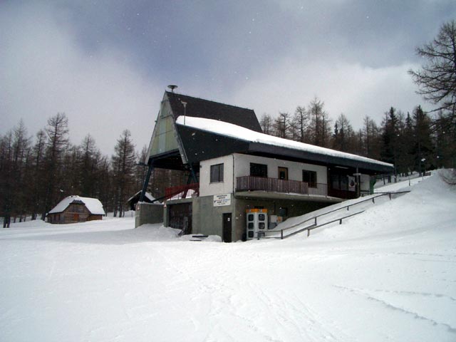 Bergstation der Doppelsesselbahn Aflenz-B&uuml;rgeralm