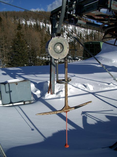B&uuml;gel des ehemaligen Hallerlifts