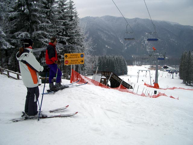 Daniela und Erich am Beginn des Kasertals