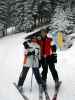 Daniela und ich bei der Bergstation des Kesslerbodenlifts