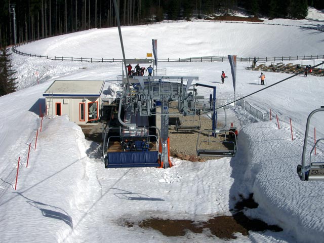 Talstation des 4er-Sessellifts &Ouml;tscherbahn