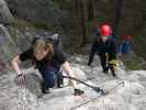 Mödlinger Klettersteig: Yasmin und Daniela