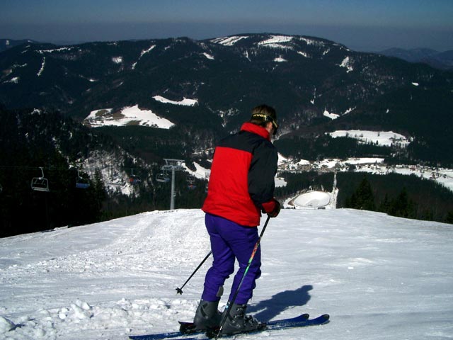 Erich bei der Bergstation des 4er-Sessellifts &Ouml;tscherbahn