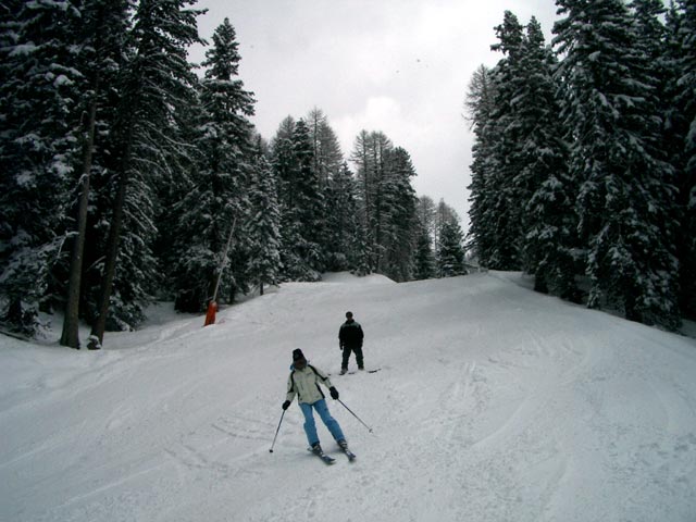 Mama und Markus auf der Piste 37 (10. Apr.)